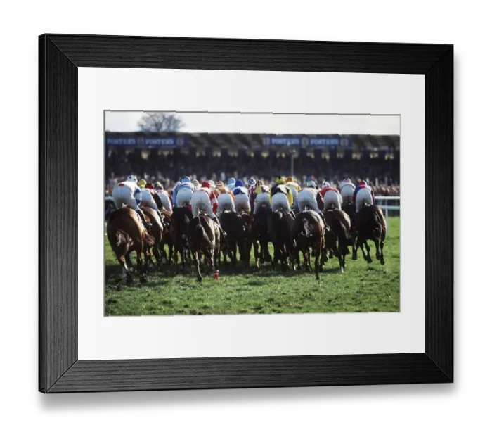 Framed Print : Cheltenham Gv Chase Framed Print : Cheltenham Gv Chase