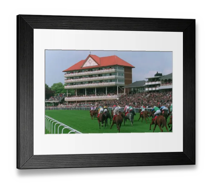 Framed Print : York Races