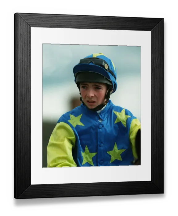 Framed Print : S O Shea Jockey 10 May 1995 Date: 10 May 1995 Framed Print : S O Shea Jockey 10 May 1995 Date: 10 May 1995