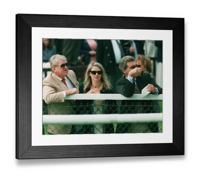 Framed Print : Anneka Rice & Friends At Races Framed Print : Anneka Rice & Friends At Races