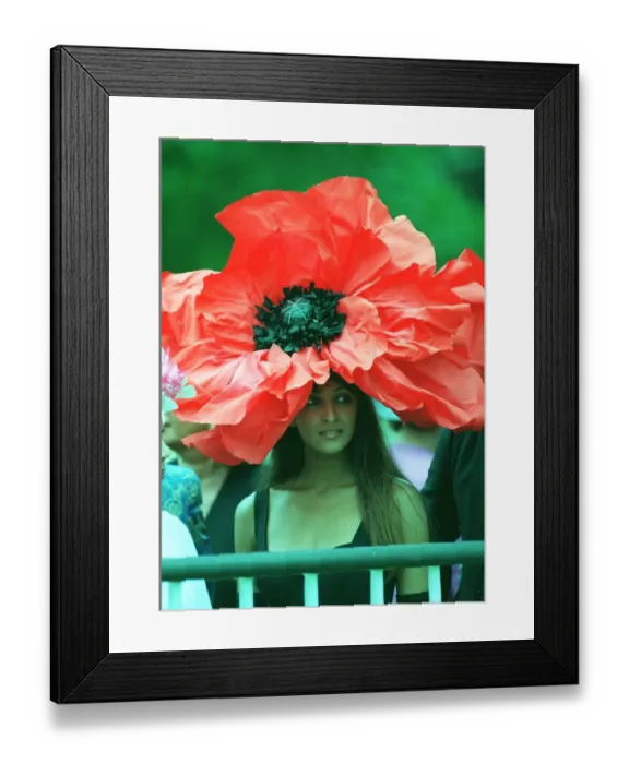 Framed Print : Royal Ascot Hat Framed Print : Royal Ascot Hat