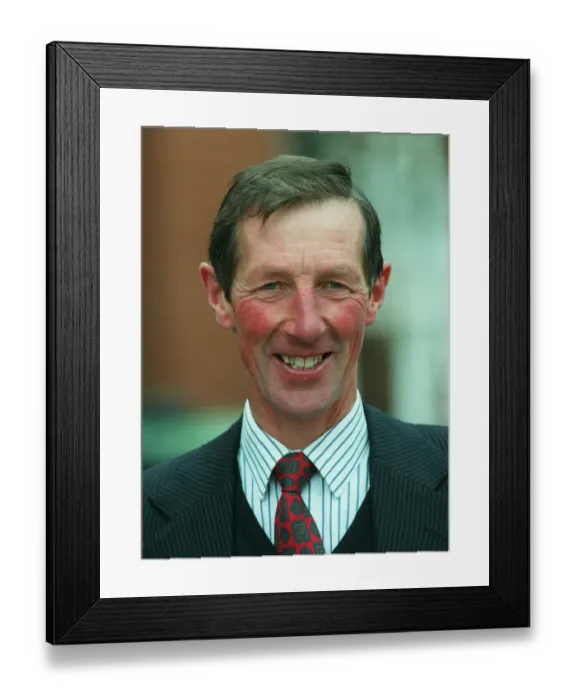Framed Print : Tony Hide Race Horse Trainer 24 May 1995 Date: 24 May 1995 Framed Print : Tony Hide Race Horse Trainer 24 May 1995 Date: 24 May 1995
