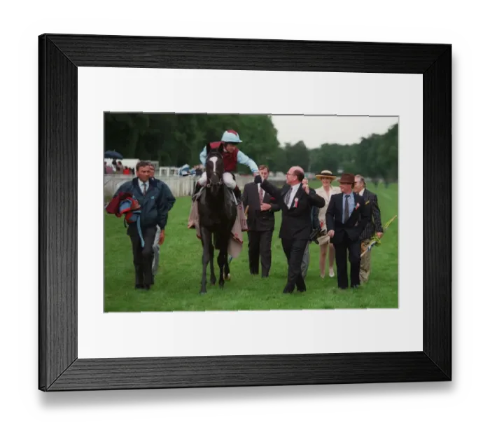 Framed Print : Peter Savill Congatulates Framed Print : Peter Savill Congatulates