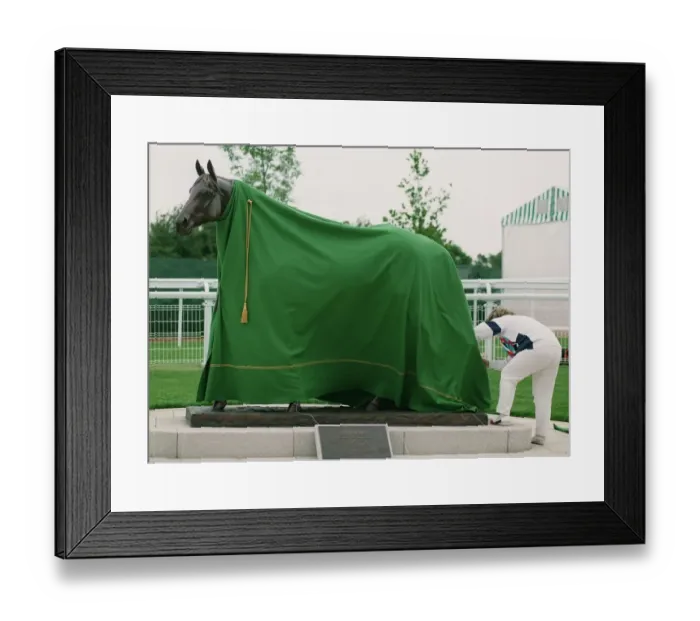 Framed Print : Generous Statue At Epsom Framed Print : Generous Statue At Epsom