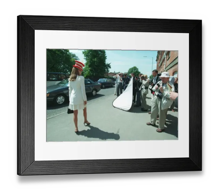 Framed Print : Photographers At Work Framed Print : Photographers At Work