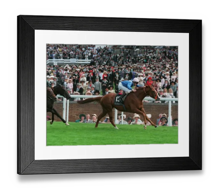 Framed Print : Sergeyev Wins Jersey Stakes