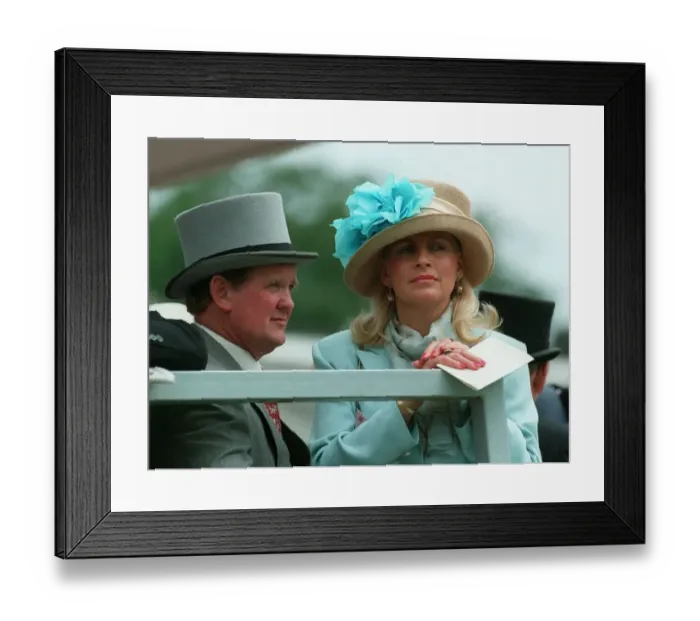 Framed Print : John & Wendy Jenkins (R. Ascot) Framed Print : John & Wendy Jenkins (R. Ascot)