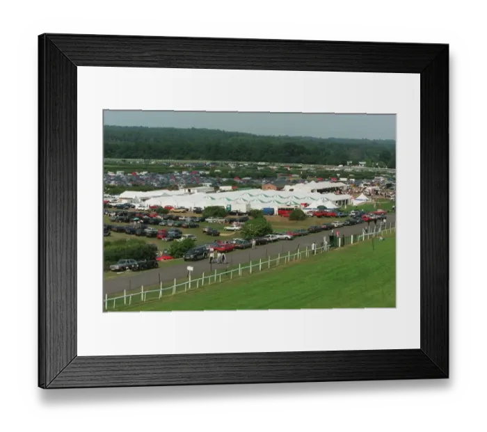 Framed Print : Royal Ascot Village Framed Print : Royal Ascot Village