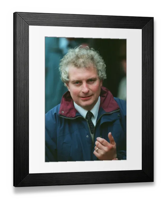 Framed Print : P. Bowen. P.Bowen Race Horse Trainer 07 March 1996 Date: 07 March 1996 Framed Print : P. Bowen. P.Bowen Race Horse Trainer 07 March 1996 Date: 07 March 1996