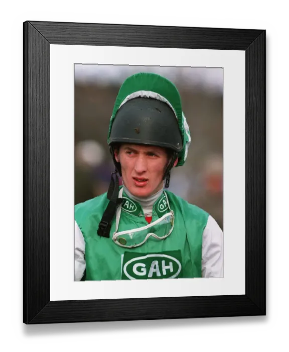 Framed Print : K Gaule Jockey 04 April 1996 Date: 04 April 1996 Framed Print : K Gaule Jockey 04 April 1996 Date: 04 April 1996