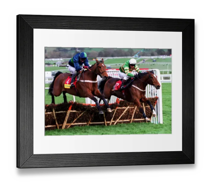 Framed Print : Istabraq & Blue Royal Framed Print : Istabraq & Blue Royal