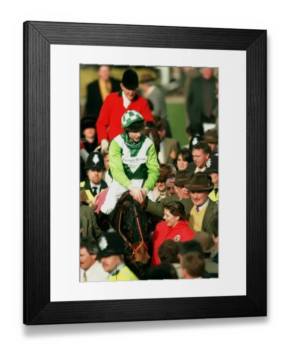 Framed Print : Mick Fitzgerald & P. Nicholls Framed Print : Mick Fitzgerald & P. Nicholls