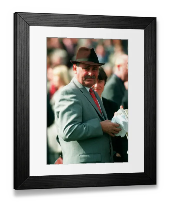 Framed Print : Les Eyre Race Horse Trainer 30 March 1999 Date: 30 March 1999 Framed Print : Les Eyre Race Horse Trainer 30 March 1999 Date: 30 March 1999