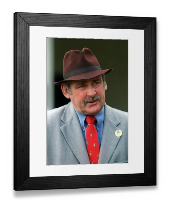 Framed Print : Les Eyre Race Horse Trainer 14 May 1999 Date: 14 May 1999 Framed Print : Les Eyre Race Horse Trainer 14 May 1999 Date: 14 May 1999
