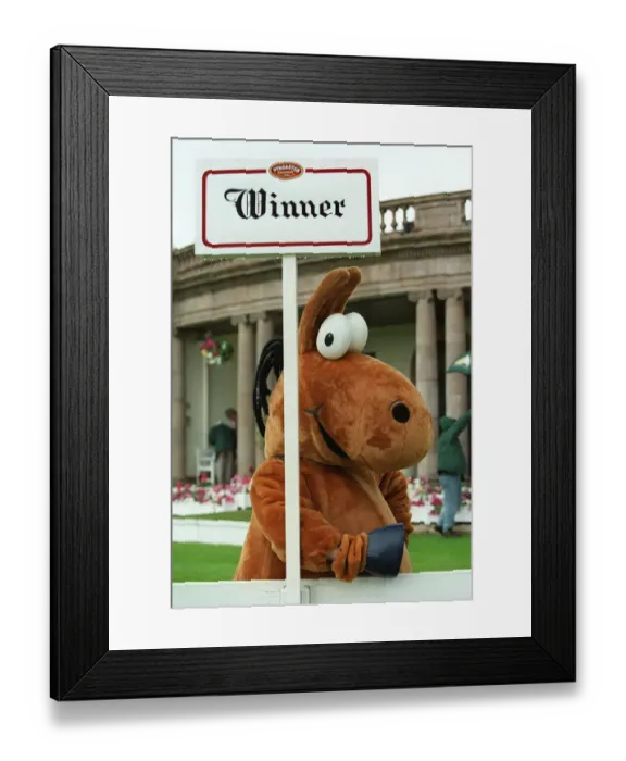 Framed Print : Winning Horse Framed Print : Winning Horse