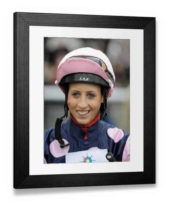 Framed Print : Amy Ryan Jockey Dante Festival, York Racecourse York Racecourse