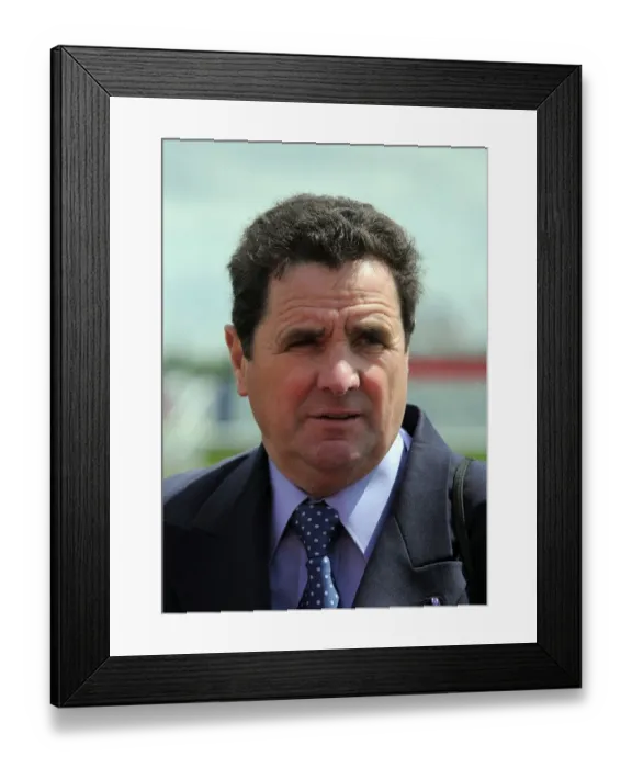 Framed Print : Rae Guest Trainer Doncaster Raceday, Doncaster Racecourse Doncaster Racecourse