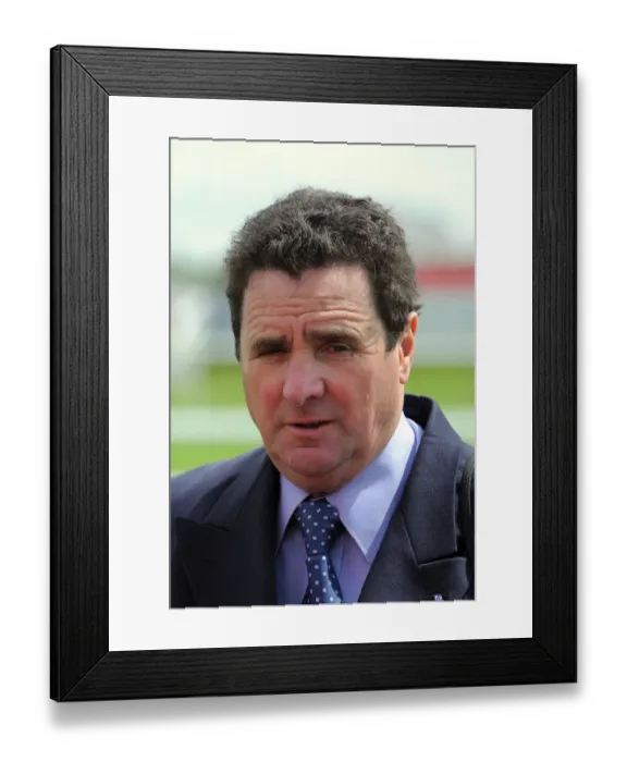 Framed Print : Rae Guest Trainer Doncaster Raceday, Doncaster Racecourse Doncaster Racecourse