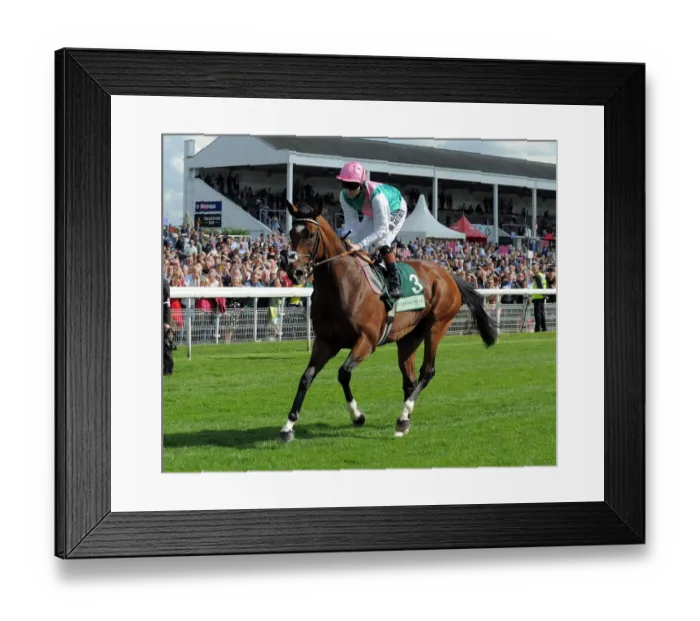 Framed Print : Frankel With Jockey Tom Queally