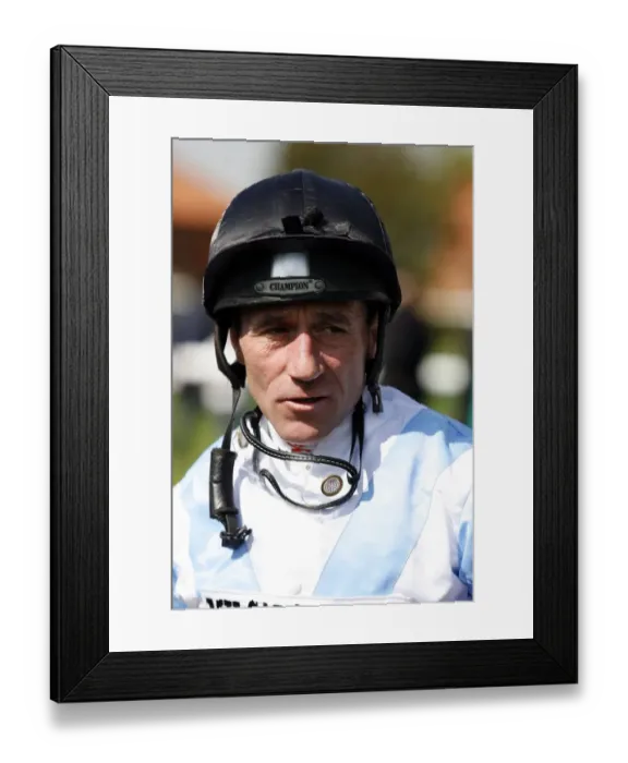 Framed Print : John Egan Jockey Newmarket Craven Meeting 2007 Rowley Mile Course Framed Print : John Egan Jockey Newmarket Craven Meeting 2007 Rowley Mile Course