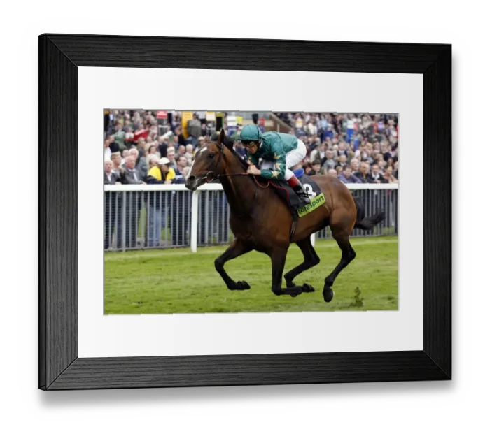 Framed Print : Authorized Ridden By F Dettori Wins Framed Print : Authorized Ridden By F Dettori Wins