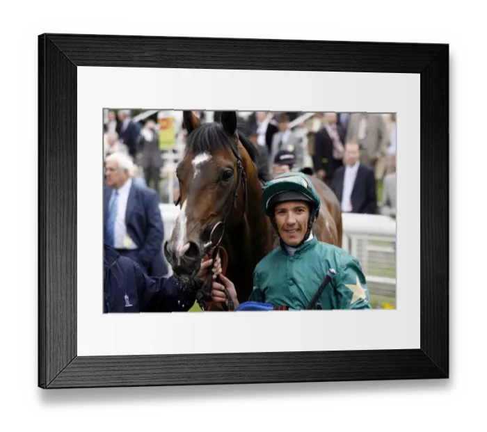 Framed Print : Authorized & Frankie Dettori