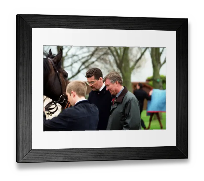 Framed Print : Alex Ferguson & Ivan Allan