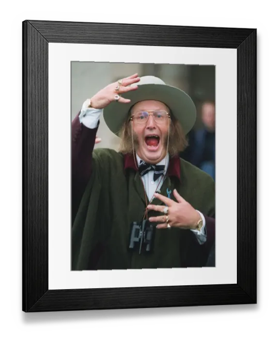 Framed Print : John Mccririck Framed Print : John Mccririck