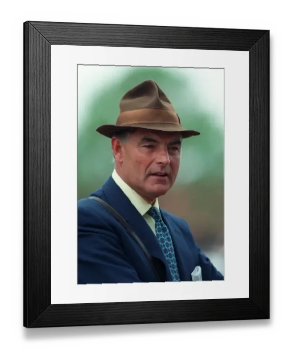 Framed Print : Paul Cole Race Horse Trainer 03 May 1997 Date: 03 May 1997 Framed Print : Paul Cole Race Horse Trainer 03 May 1997 Date: 03 May 1997