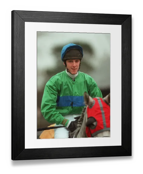 Framed Print : B. Fenton Jockey 12 December 1995 Date: 12 December 1995 Framed Print : B. Fenton Jockey 12 December 1995 Date: 12 December 1995