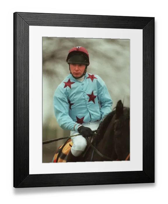 Framed Print : M. Martin Jockey 12 December 1995 Date: 12 December 1995