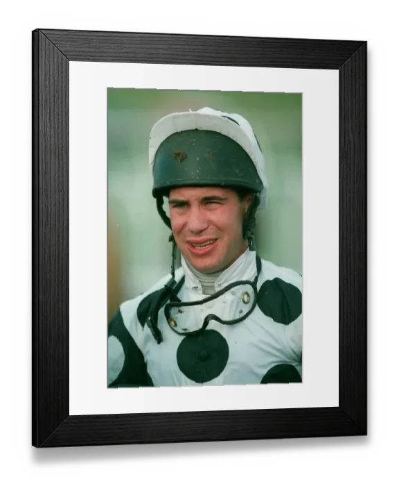 Framed Print : Tim Eley Jockey 13 November 1996 Date: 13 November 1996 Framed Print : Tim Eley Jockey 13 November 1996 Date: 13 November 1996