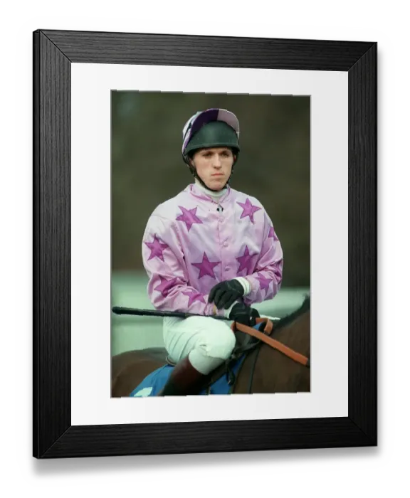 Framed Print : Colin Rae Jockey 26 March 1997 Date: 26 March 1997 Framed Print : Colin Rae Jockey 26 March 1997 Date: 26 March 1997