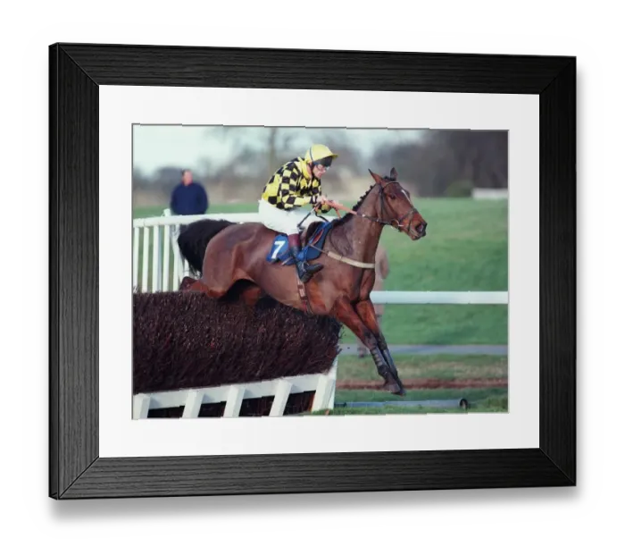 Framed Print : Clontoura Ridden By B.Powell 27 March 1997 Date: 27 March 1997 Framed Print : Clontoura Ridden By B.Powell 27 March 1997 Date: 27 March 1997
