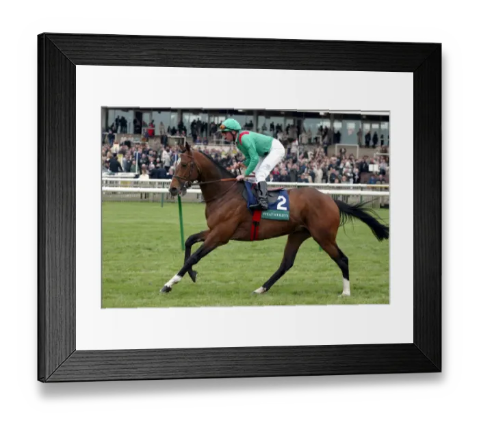 Framed Print : Valixir Ridden By E.Legrix Neewmarket Craven Meeting 2005 Newmarket