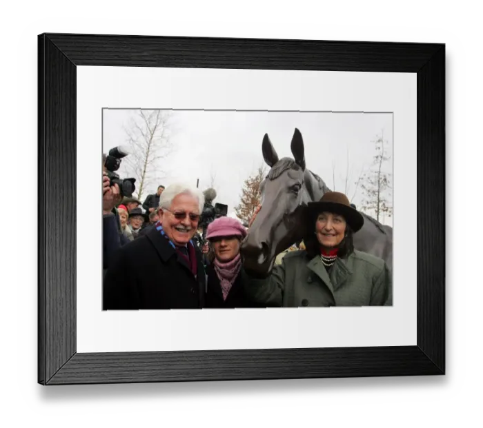 Framed Print : Jim Lewis, Best Mate, Henrietta Knight
