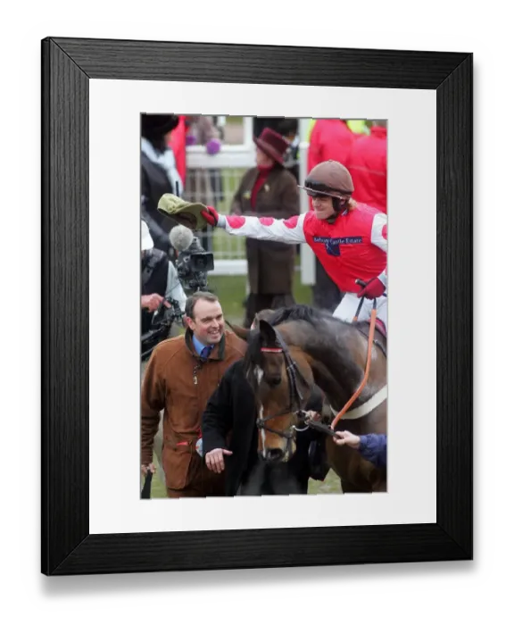 Framed Print : Alan King, Robert Thornton & My Way De Solzen Framed Print : Alan King, Robert Thornton & My Way De Solzen