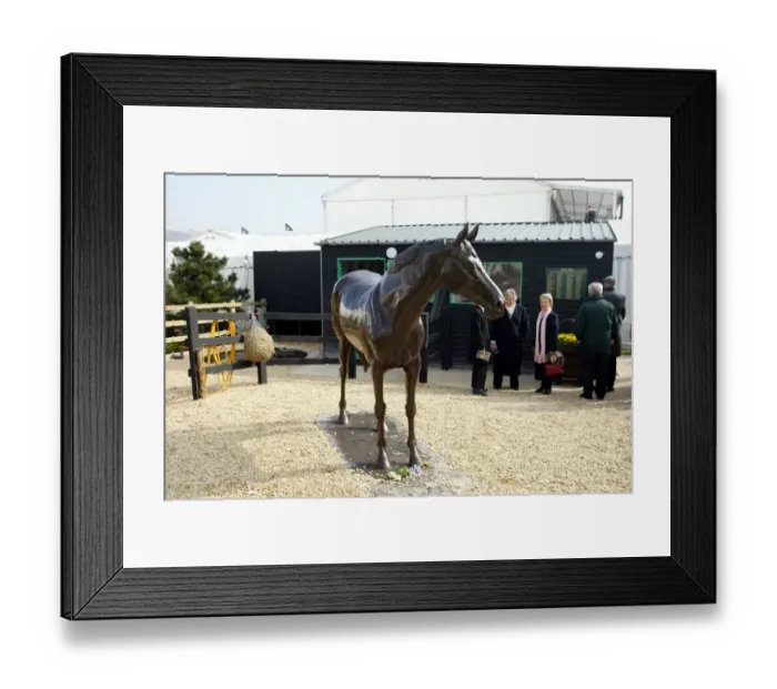 Framed Print : Best Mate Statue Framed Print : Best Mate Statue