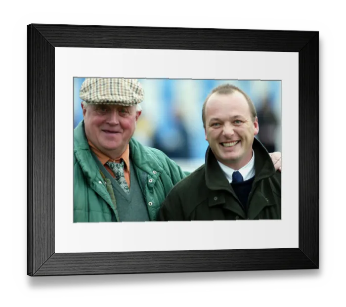 Framed Print : Mick Easterby & Mark Pitman Framed Print : Mick Easterby & Mark Pitman