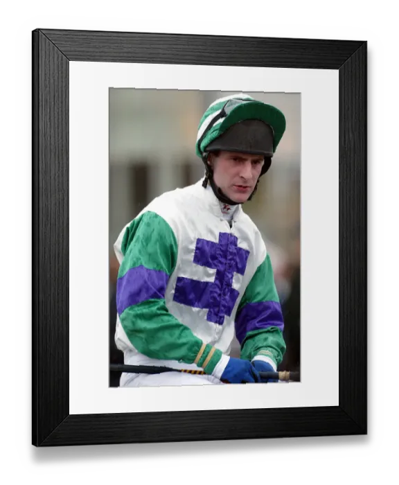 Framed Print : P. Whelan. P.Whelan Jockey Wetherby Races Wetherby Racecoarse