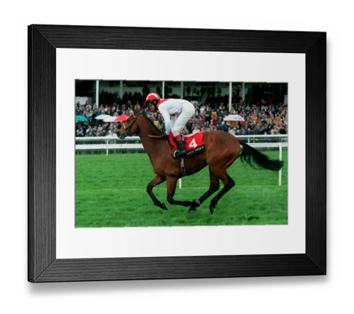 Framed Print : Circus Ridden By M.J.Kinane 17 April 1998 Date: 17 April 1998