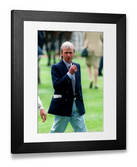 Framed Print : Bob Jones Race Horse Trainer 14 May 1998 Date: 14 May 1998 Framed Print : Bob Jones Race Horse Trainer 14 May 1998 Date: 14 May 1998
