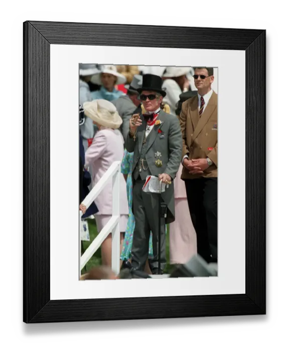 Framed Print : Race Goer Epsom Derby Framed Print : Race Goer Epsom Derby