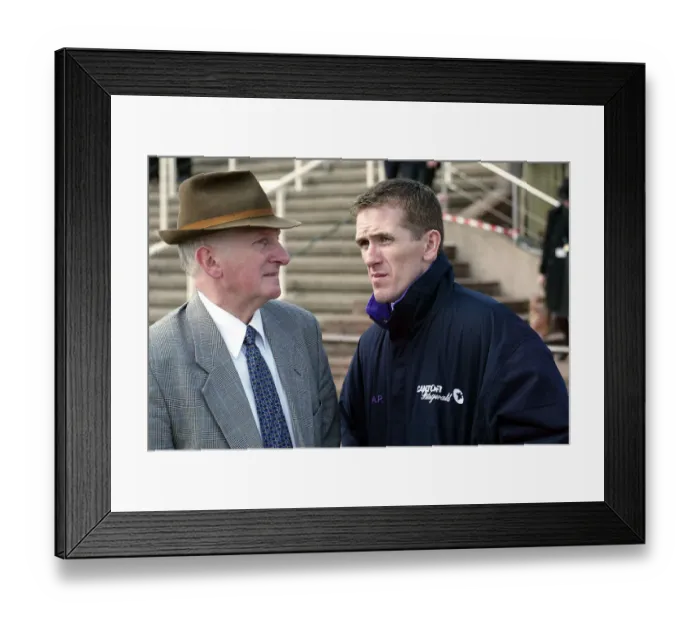 Framed Print : Martin Pipe & Tony Mccoy