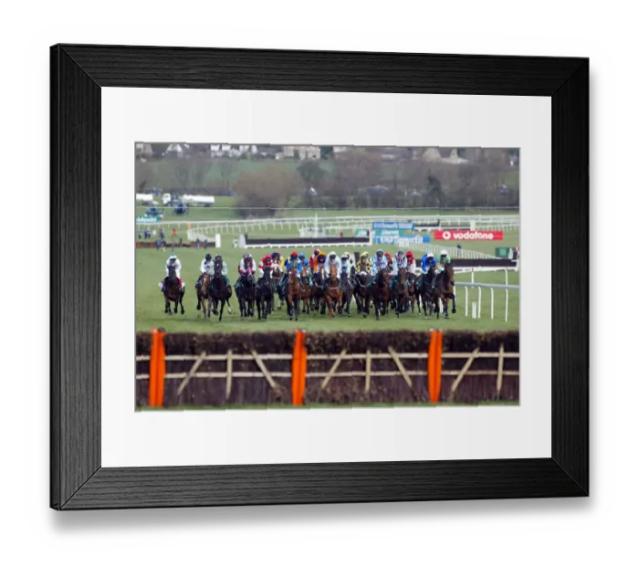 Framed Print : Ist Race Cheltenham 2002