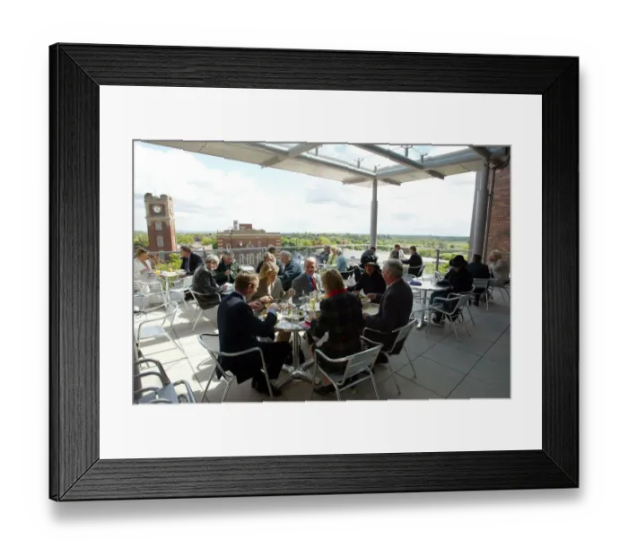Framed Print : Ebor Stand Restaurant York Racecourse Framed Print : Ebor Stand Restaurant York Racecourse