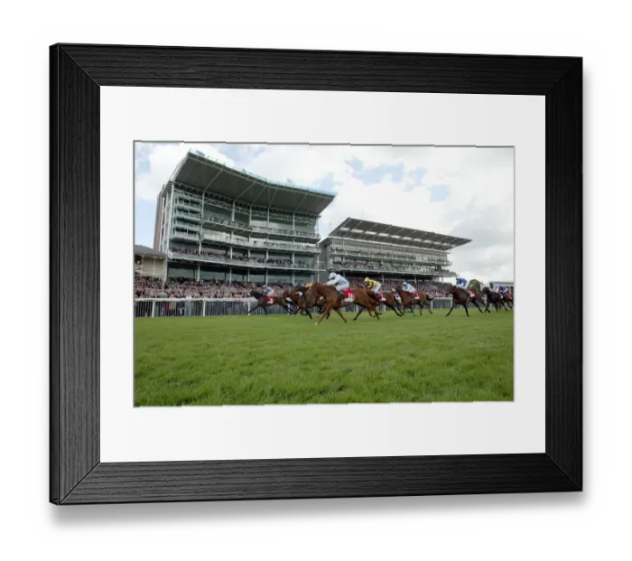 Framed Print : York Racecourse Grandstands Framed Print : York Racecourse Grandstands