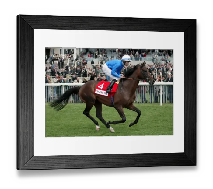 Framed Print : Graikos Ridden By J.P.Spencer York Racecourse May Meeting 20 York Racecourse