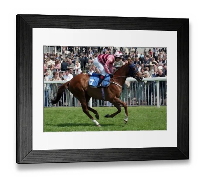 Framed Print : Tedstale Ridden By K.Darley York Races York Racecousre, York, England 14 June 2003 Date Framed Print : Tedstale Ridden By K.Darley York Races York Racecousre, York, England 14 June 2003 Date