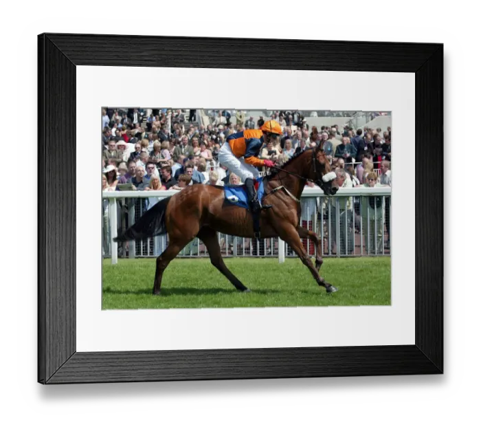 Framed Print : Crow Road Ridden By M.Fenton York Races York Racecousre, York, England 14 June 2003 Date Framed Print : Crow Road Ridden By M.Fenton York Races York Racecousre, York, England 14 June 2003 Date